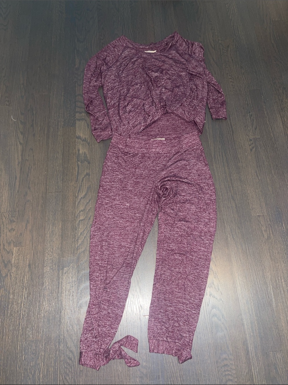 UGG Marled Plum Loungewear Set